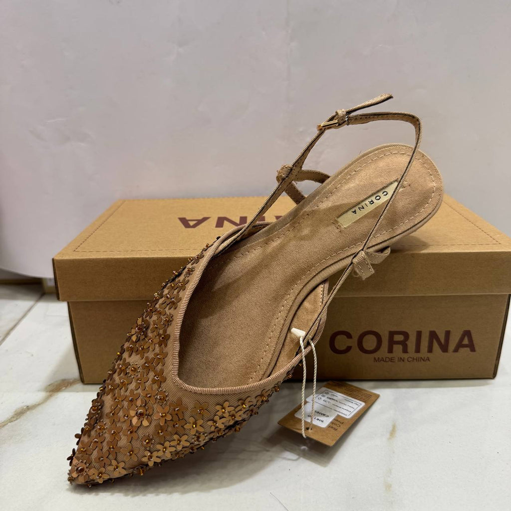 Corina ballerina con fiori