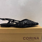 Corina ballerina con fiori