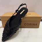 Corina ballerina con fiori