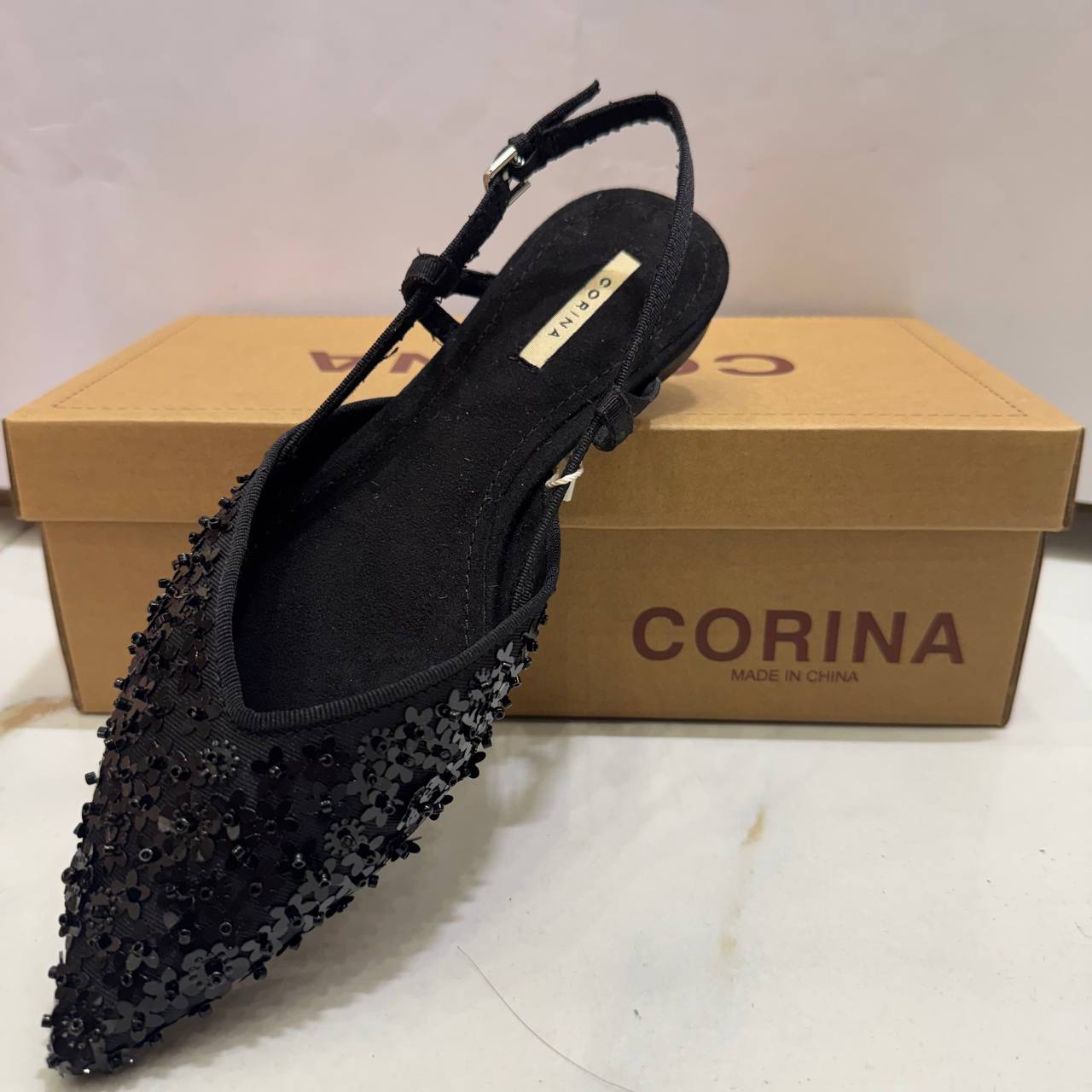 Corina ballerina con fiori