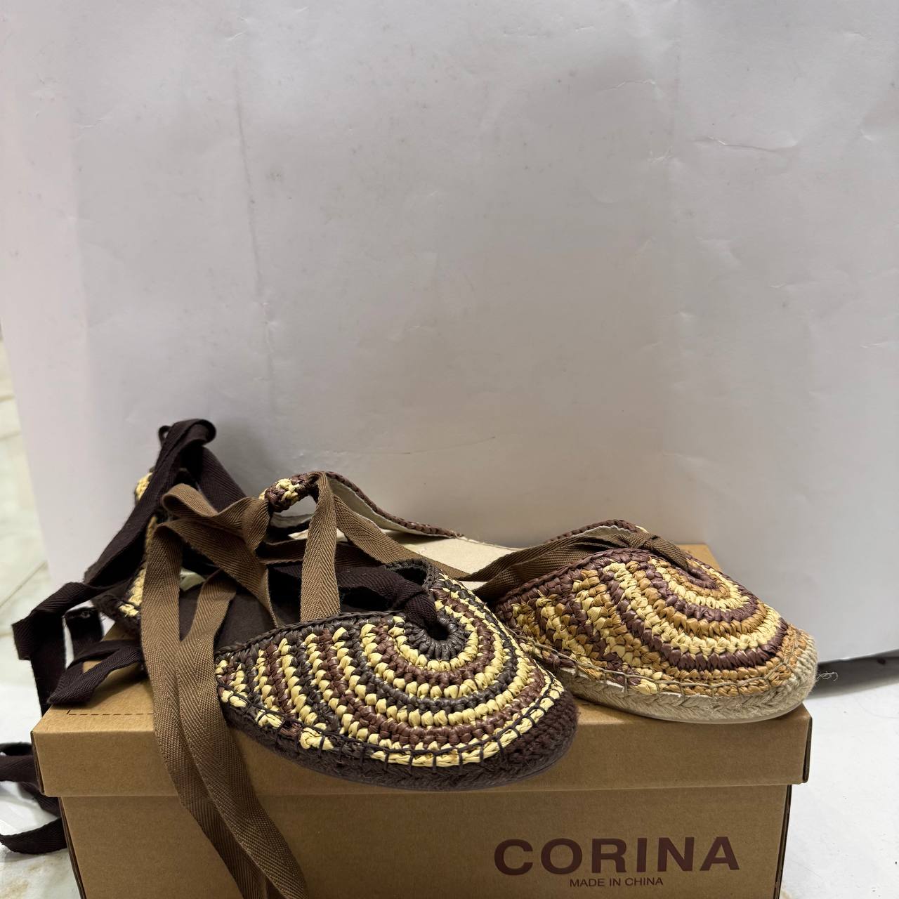 Espadrillas Corina con laccio
