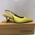 Tacco slingback Corina 5cm