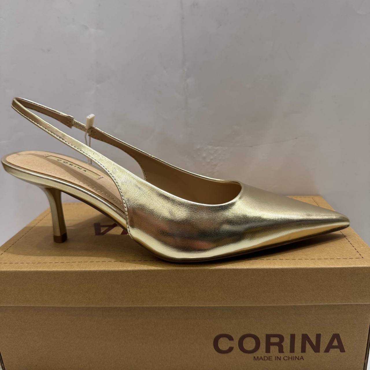 Tacco slingback Corina 5cm