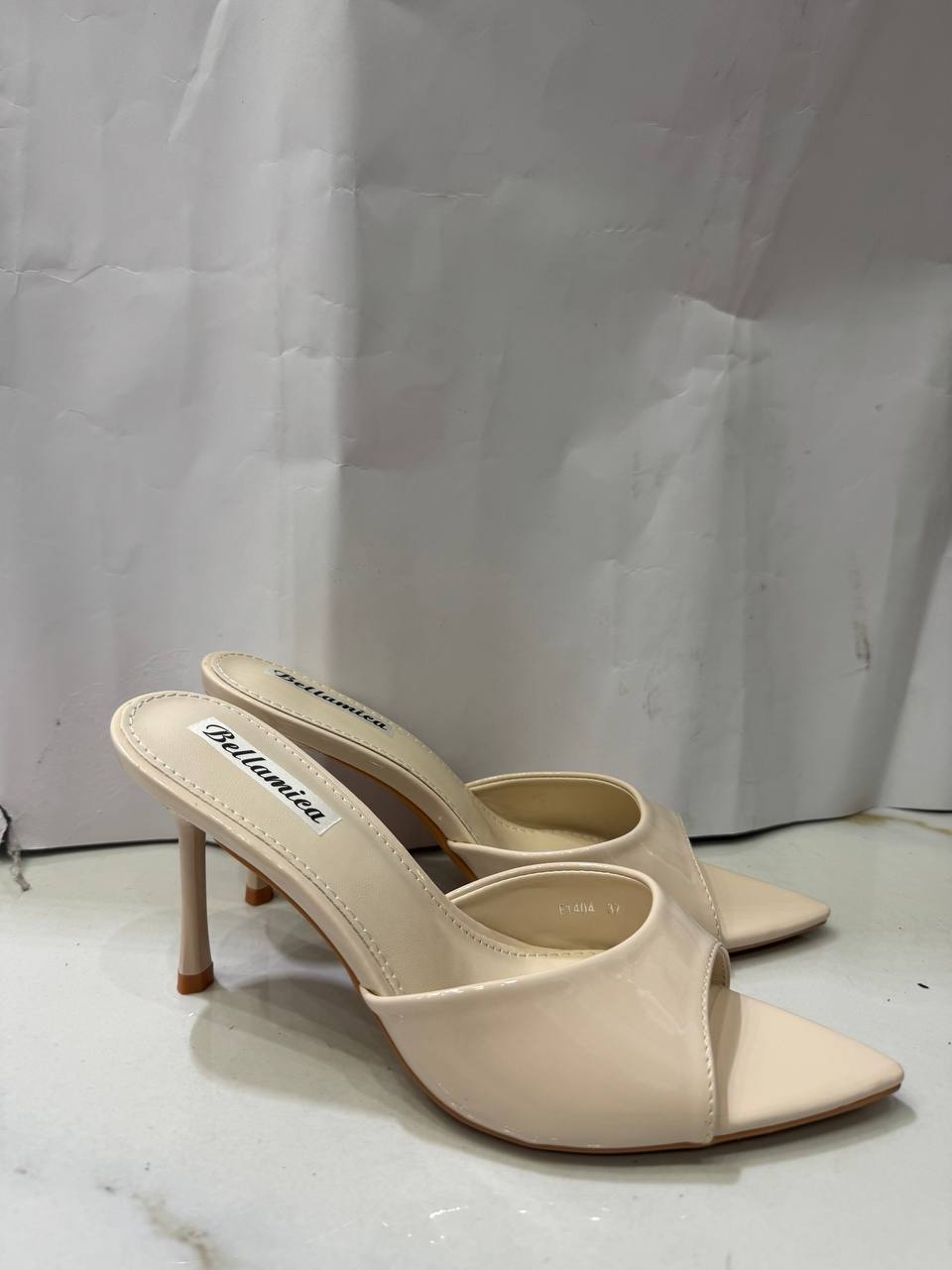 Mules vernice tacco 10 cm Immagine secondaria del prodotto