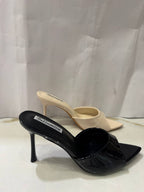 Mules vernice tacco 10 cm