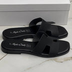 Ciabattina TOTAL BLACK modello H
