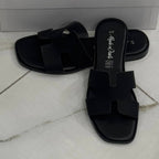 Ciabattina TOTAL BLACK modello H