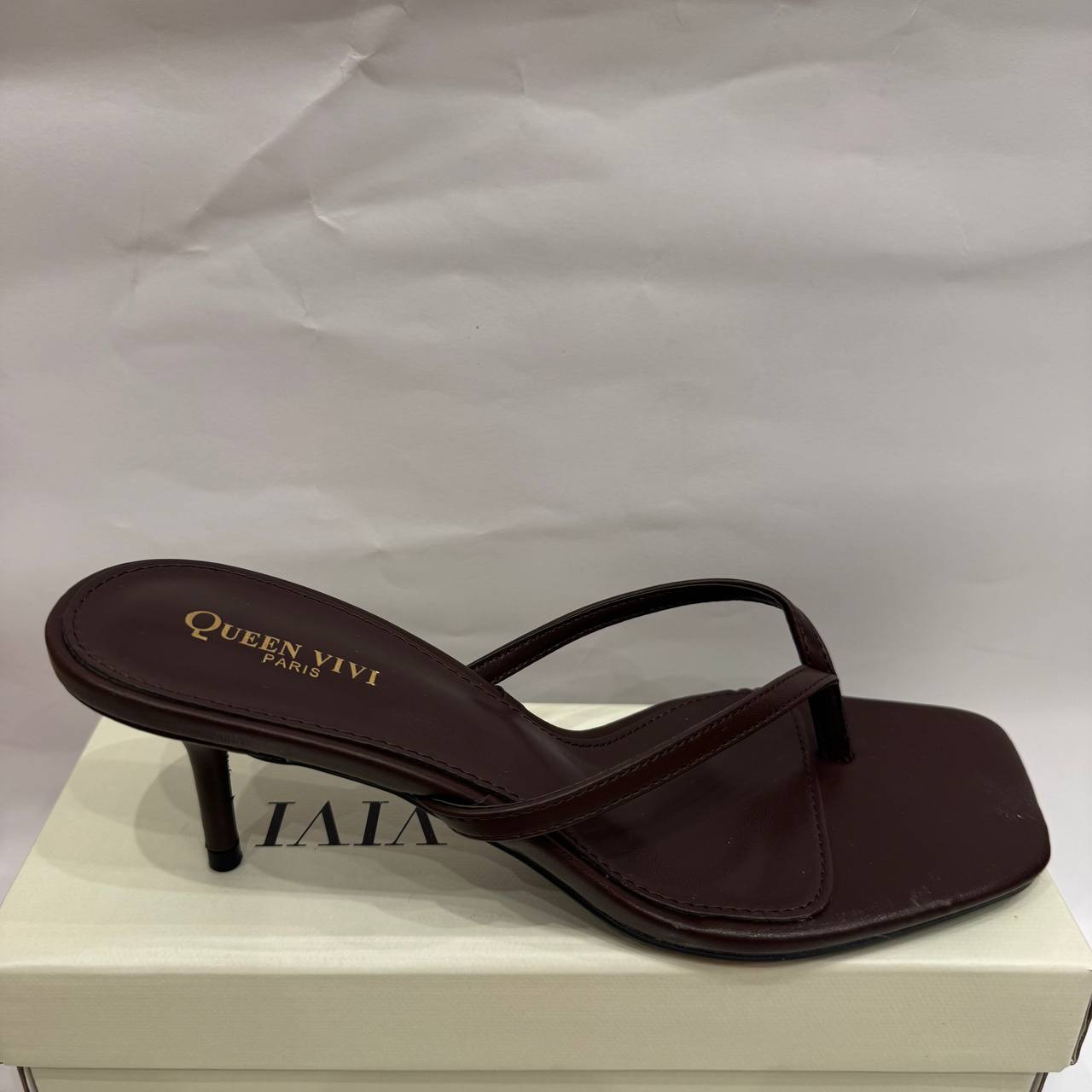 Scalzato punta quadrata Queen